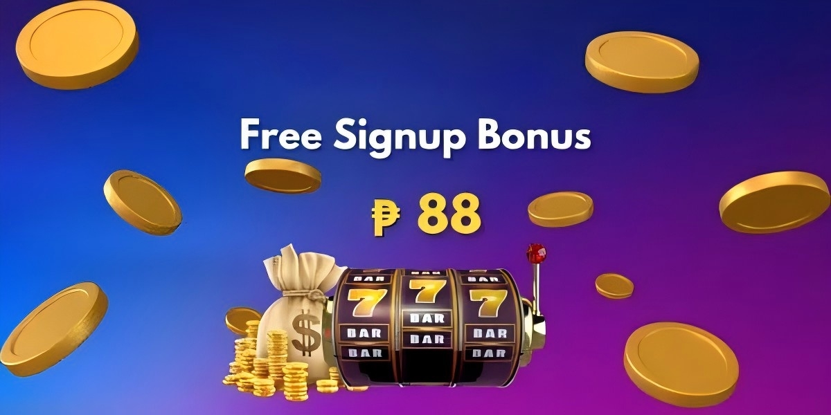 Promotional banner artwork with welcome offer highlights